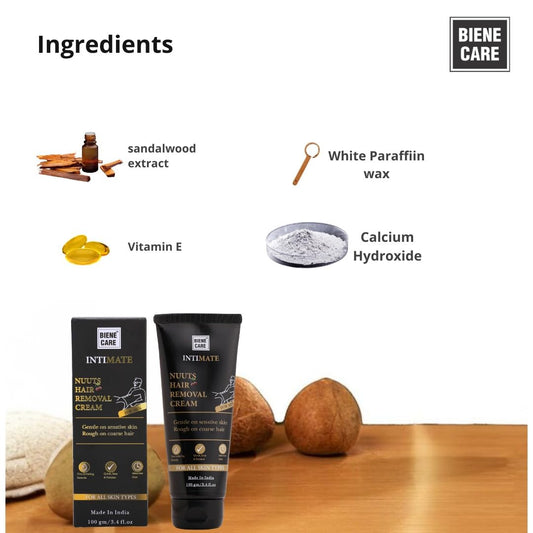 Intimate Hair Removal Cream for Men's