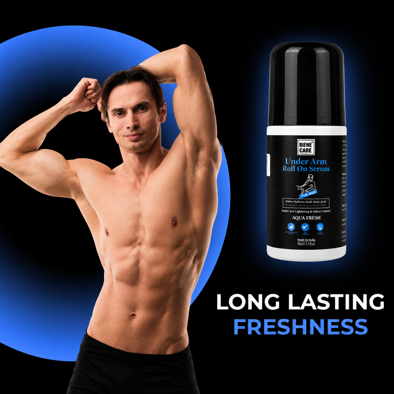 Biene Care Men's Underarm Roll On Serum