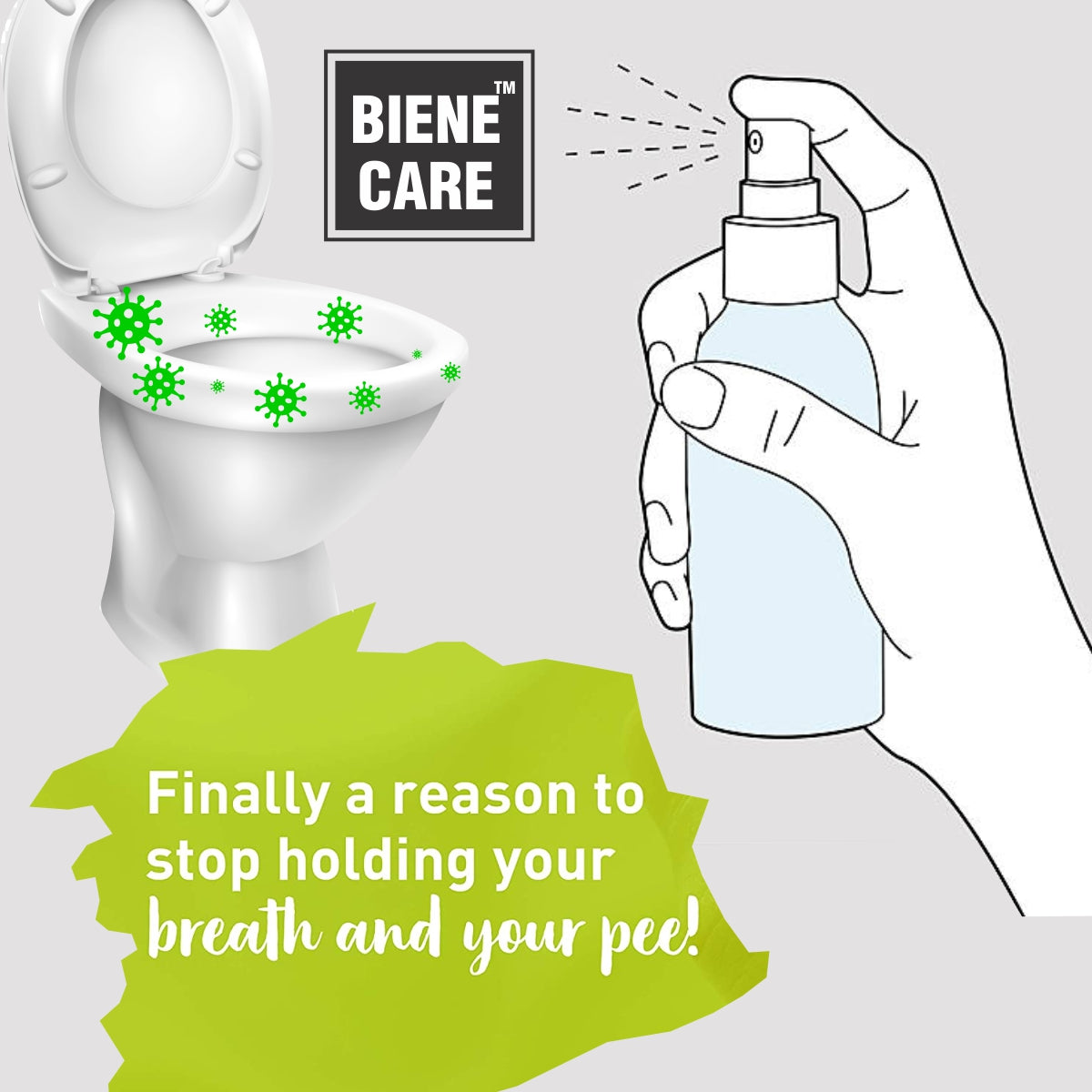 BIENE CARE disinfectant toilet seat spray 50 ml